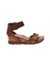Earth Origins Brown Tan Wedges Size 9 1/2 - photo 1