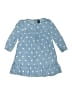 Gap 100% Cotton Hearts Blue Dress Size 4 - photo 1