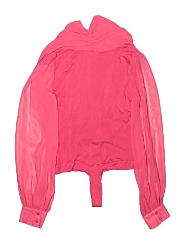 Eva Mendes by New York & Company Long Sleeve Blouse (view 2)