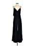 Saunders Collective 100% Recycled Polyester Solid Black Jumpsuit Size 4 - photo 1