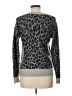 Design History Animal Print Gray Pullover Sweater Size L - photo 2