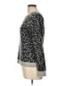 Design History Animal Print Gray Pullover Sweater Size L - photo 5