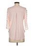 BCX Pink 3/4 Sleeve Blouse Size S - photo 2