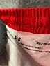 Under Armour Color Block Red Athletic Shorts Size XS - photo 4