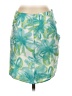 Micas 100% Polyester Tropical Green Casual Skirt Size S - photo 1