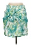Micas 100% Polyester Tropical Green Casual Skirt Size S - photo 2