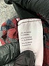 Thakoon Plaid Burgundy Long Sleeve Blouse Size 10 - photo 8