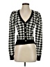 Generation Love Houndstooth Black Cardigan Size S - photo 1