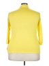 Ashley Stewart Yellow 3/4 Sleeve Top Size 22 - 24 Plus - photo 2