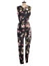 Leith Floral Gray Jumpsuit Size S - photo 2