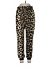 Zara Animal Print Gold Casual Pants Size L - photo 1