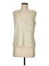 St. John Yellow Sleeveless Top Size M - photo 1