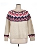 Old Navy Chevron-herringbone Tan Pullover Sweater Size XL - photo 1