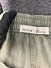 Be Cool 100% Tencel Solid Green Khaki Shorts Size S - photo 3