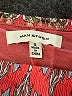 Max Studio 100% Polyester Paisley Red Casual Skirt Size S - photo 4