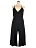 Zenobia Solid Black Jumpsuit Size 14 (estimated) - photo 1