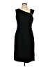 Robbie Bee 100% Polyester Solid Black Cocktail Dress Size 10 - photo 1