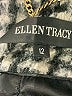 Ellen Tracy 100% Polyester Houndstooth Gray Coat Size 12 - photo 6