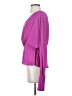 Atlein Collective 100% Polyester Purple Long Sleeve Blouse Size 4 - photo 5