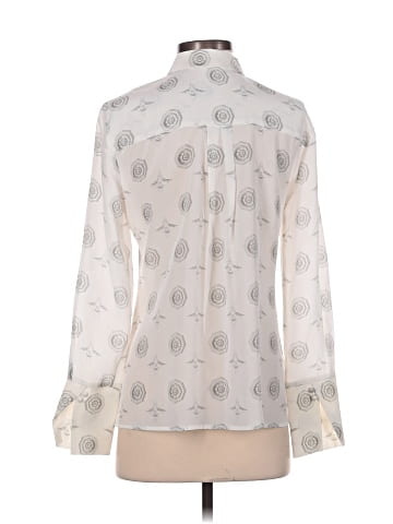 Ecru Long Sleeve Blouse (view 2)