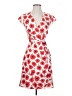 Slate & Willow 100% Polyester Hearts Red Cocktail Dress Size XS - photo 1