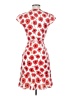 Slate & Willow 100% Polyester Hearts Red Cocktail Dress Size XS - photo 2