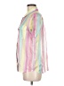 Halogen Color Block Pink Short Sleeve Button-Down Shirt Size M - photo 5