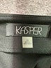 Kasper Solid Black Casual Skirt Size 14 - photo 4