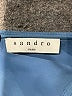 Sandro Solid Blue Cocktail Dress Size S (estimated) - photo 7