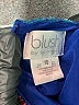 Blush by Us Angels 100% Polyester Tropical Blue Dress Size 10 - photo 3