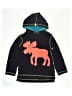 Hatley 100% Cotton Black Pullover Hoodie Size 5 - photo 1