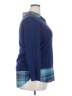 Faded Glory Plaid Blue Pullover Sweater Size 20 - photo 4