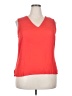 A New Day 100% Polyester Orange Sleeveless Top Size XXL - photo 1
