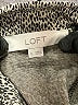 Ann Taylor LOFT Tweed Gray Turtleneck Sweater Size XL - photo 6