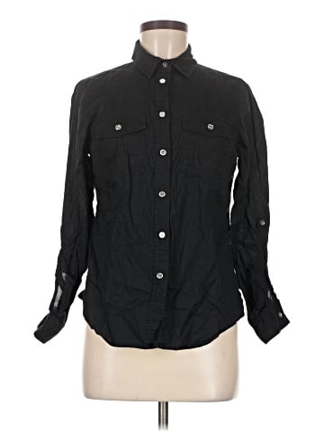 MICHAEL Michael Kors Long Sleeve Button-Down Shirt (view 1)