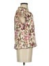 Tahari 100% Polyester Floral Ivory Short Sleeve Blouse Size XS - photo 4