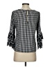 J.Crew Black 3/4 Sleeve Blouse Size 2 - photo 2