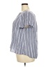 Como Blu 100% Rayon Gray Short Sleeve Blouse Size 2X - photo 5