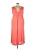 Natori 100% Polyester Orange Pink Cocktail Dress Size 3X - photo 1