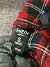 Shein 100% Polyester Plaid Red Casual Skirt Size S - photo 4