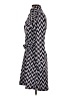 BCBGMAXAZRIA Chevron-herringbone Gray Casual Dress Size S - photo 5