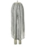 Iz Byer Stripes Silver Casual Pants Size XS - photo 2