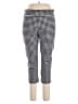 Rafaella Checkered-gingham Black Casual Pants Size 14 - photo 1