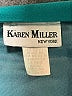 Karen Miller 100% Polyester Teal Blazer Size 7 - 8 - photo 6