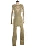 Wow Couture Gold Green Jumpsuit Size M - photo 1