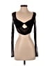 Shein Black Long Sleeve Top Size 0 - photo 1