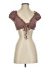 Garage 100% Rayon Brown Sleeveless Blouse Size XS - photo 1