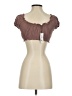 Garage 100% Rayon Brown Sleeveless Blouse Size XS - photo 2
