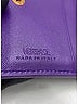 Versace Purple leather Greca bifold wallet One size - photo 8