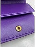 Versace Purple leather Greca bifold wallet One size - photo 7
